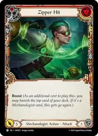 Zipper Hit Red (Armory Deck: Dash)