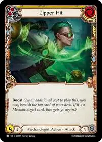 Zipper Hit Yellow (Armory Deck: Dash)