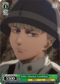 Zofia Warrior Candidate (Attack On Titan: Final Season)