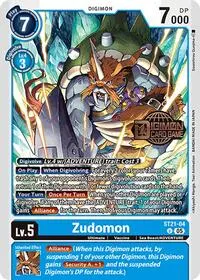 Zudomon (Starter Deck 21: Hero of Hope Release Event Cards)