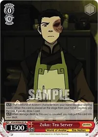 Zuko Tea Server (Avatar: The Last Airbender) — Weiss Schwarz Card Value