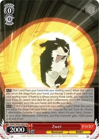 Zwei SR (RWBY) — Weiss Schwarz Card Value